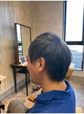 落ち着きと清潔感を両立した大人のビジネスヘア/メンズカット
