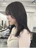 【SANA】透明感グレージュカラー