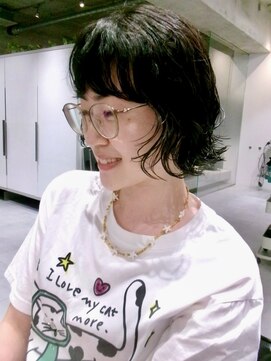 フィルムス 表参道(FILMS) ミニウルフレイヤーカット顔周り前髪韓国ショートボブ/表参道