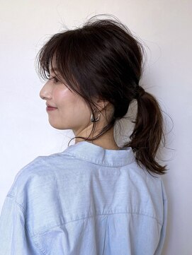 ティエラ 原宿 表参道(Tierra) 【Tierra 美侑】こなれポニーテールヘアアレンジ♪