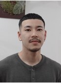 スキンフェードクロップ