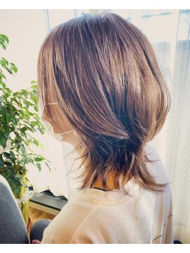 アン たまプラーザ(un) ◆くびれウルフ【たまプラーザ髪質改善オージュアサロン】