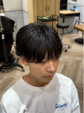 曲がる縮毛矯正専門店 バイ レイズ 名駅(曲がる縮毛矯正専門店 by RAYS) 【フェザーシースルー】【フェザーパーマ】