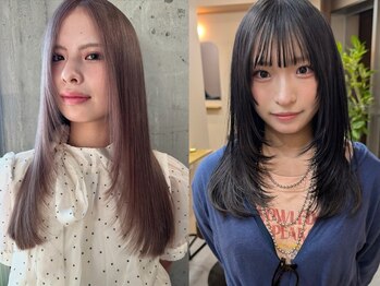 ムード(mood)の写真/【カット+髪質改善カラー￥8500】髪質改善TR×超音波ケアで誰もが触れたくなる“うるツヤ髪”へ[博多/天神]