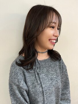 イーストハムヘッドショップ(EAST HAM head shop) ミディアム/レイヤーカット/デザインカット/ブラウンベージュ