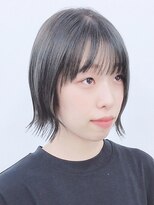 レプリカ 上大岡(Replica) こなれショート切りっぱなしボブ外はね