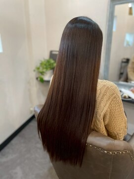 ベルポール(Bell port) 着物ヘア/大人ガーリー/ダークアッシュ/似合わせカット/芦屋駅