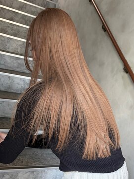 ネイト(Neit) ミルクティーブラウンブリーチカラー仙台美容室髪質改善