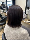 ダークアッシュ/ミディアムレイヤーカット/鎌取店/市川いづみ