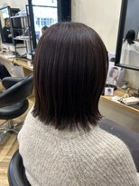 アルター(aL ter)&nbsp;ダークアッシュ/ミディアムレイヤーカット/鎌取店/市川いづみ