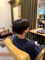 ニノット 武蔵小杉(○nino.)&nbsp;刈り上げセンターパート/波巻きツイストスパイラル/武蔵小杉