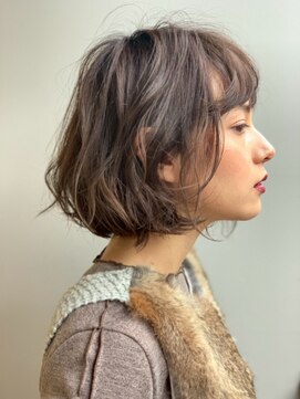 ブラウヘアアンドケア(care) ゆるふわボブ