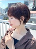 ショートボブ30代40代50代似合わせナチュラル小顔【倉田】