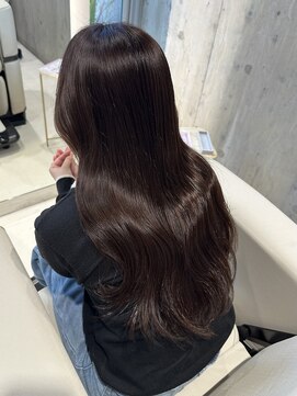 エムサロン 元総社(emusalon) 【shibu】艶感チョコレートブラウン