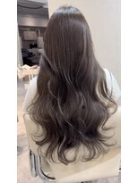 カラフクオカ 薬院駅前(Cara FUKUOKA)&nbsp;ショコラグレージュ&レイヤーカット★福岡暗髪カラー