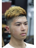 ファイブスター(Five Star)&nbsp;定番アップバング×フェードカット