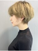 【morio池袋】可愛くて色気のある小顔ショート♪