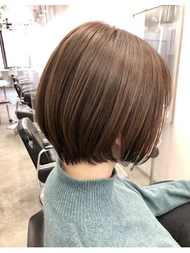 ワープ 青葉台(WARP) アッシュベージュボブ☆