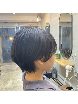 スラン(sran hair and spa) 小顔で首細ハンサムショート♪
