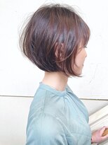 モリオ フロム ロンドン 成増店 【morio成増 セリザワ】大人かわいい 前下がり気味ショートボブ