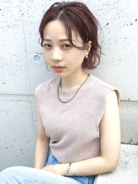 バース(BIRTH) 天神【BIRTH】大人かわいいセンターパートウエーブボブ 8