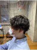 スパイラルセンターパート/川崎/美髪カラー/髪質改善/艶髪