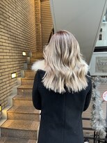 ラフ(LAFF)&nbsp;#黒髪#ボブルフ#ネビージュ#小顔#ワンレン