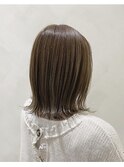 外ハネ×ボブスタイル
