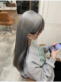 逆インナーカラー/ビタミンカラー/くびれ/フェイスフレーミング