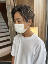 アヴァンス 天王寺店(AVANCE.)&nbsp;MEN'S HAIR メッシュ×アイロンスタイリング