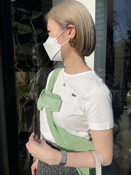 ヘアー アイス ルーチェ(HAIR ICI LUCE) 透明感カラー★20代30代ダブルカラーブリーチグレージュアッシュ