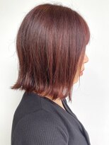 シーバイラヴィズム 万代店(Sea by LUVISM)&nbsp;外ハネピンクブラウン