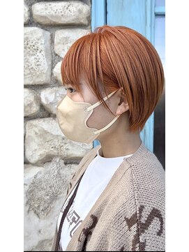 シエル(4el) オレンジ/ショートボブ