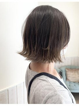 ネオリーブソラ 相模大野店(Neolive sola) グラデーションボブ/オリーブカラー/そとはね
