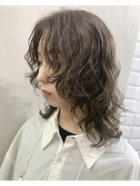 ハブ(hub)&nbsp;【天神今泉】ウルフパーマ