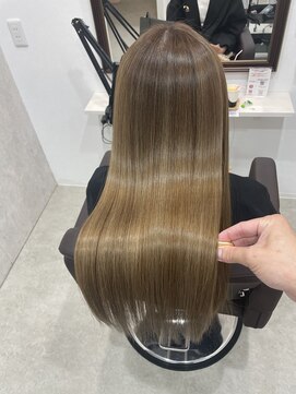 ラナ(Lana) 【Lana】透明感アイスベージュ 艶髪 髪質改善カラー