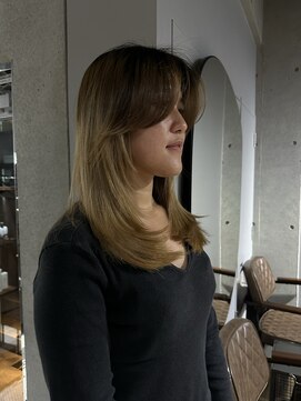 リバレッジ 白金(Leverage) 海外レイヤーカット【白金・目黒】小滝楓