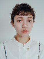 トゥコ(tuco)&nbsp;ピクシーショート　ベリショ　くせ毛　ブラウン