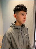 メンズフェードニュアンスパーマ