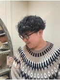 波巻きパーマ/メンズパーマ