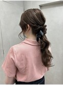 結婚式お呼ばれヘアセット【aya指名】