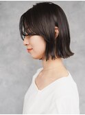 ショート韓国ボブハイライト髪質改善ブリーチ前髪20代30代