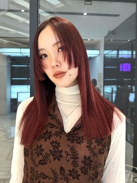 キーン 吉祥寺店(keen) 【keen×saya】フェスレイヤーred color