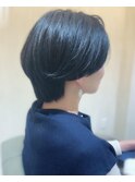 マッシュっぽい大人ショート