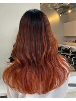 アライブ ハラジュク(ALIVE harajuku)&nbsp;オレンジバレイヤージュ