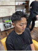 ショートアップバング/メンズカット/郡山/barber