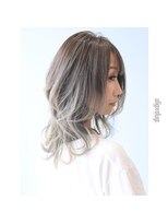 ディグダグ(digxdug.)&nbsp;バレイヤージュ(グレージュ)