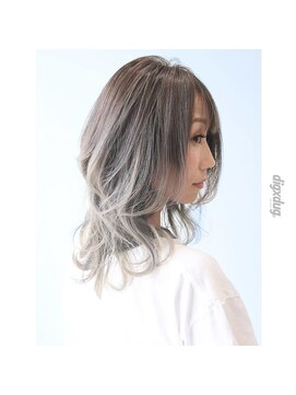 ディグダグ(digxdug.) バレイヤージュ(グレージュ)