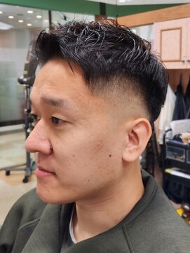 アポロカットステージ 相模大野店 アップバング/ツーブロックマッシュ<理容室>[メンズ/相模大野]