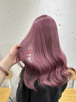 アジールヘア 北千住駅西口店(agir hair)&nbsp;ピンクカラー ピンクベージュカラー 暖色カラー